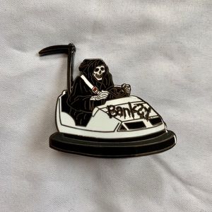 Banksy Grim Reaper Pin